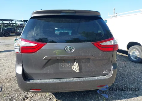 2017 Toyota Sienna Le 7 Passenger из США, поврежденный, VIN 5TDJZ3DC3HS150015